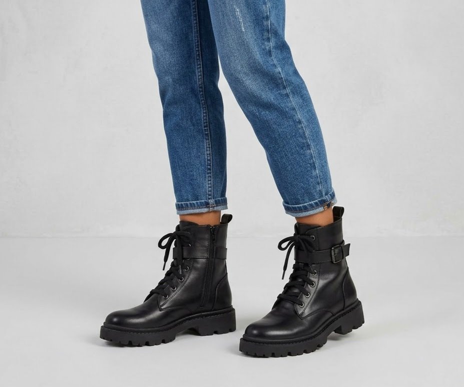 Bottines de Combat Chunky « Rebel Edge »