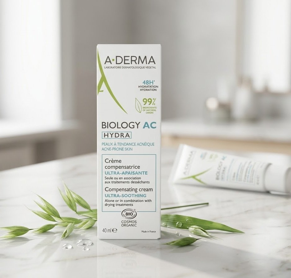 A-DERMA Biology AC Hydra Crème Compensatrice Ultra-Apaisante