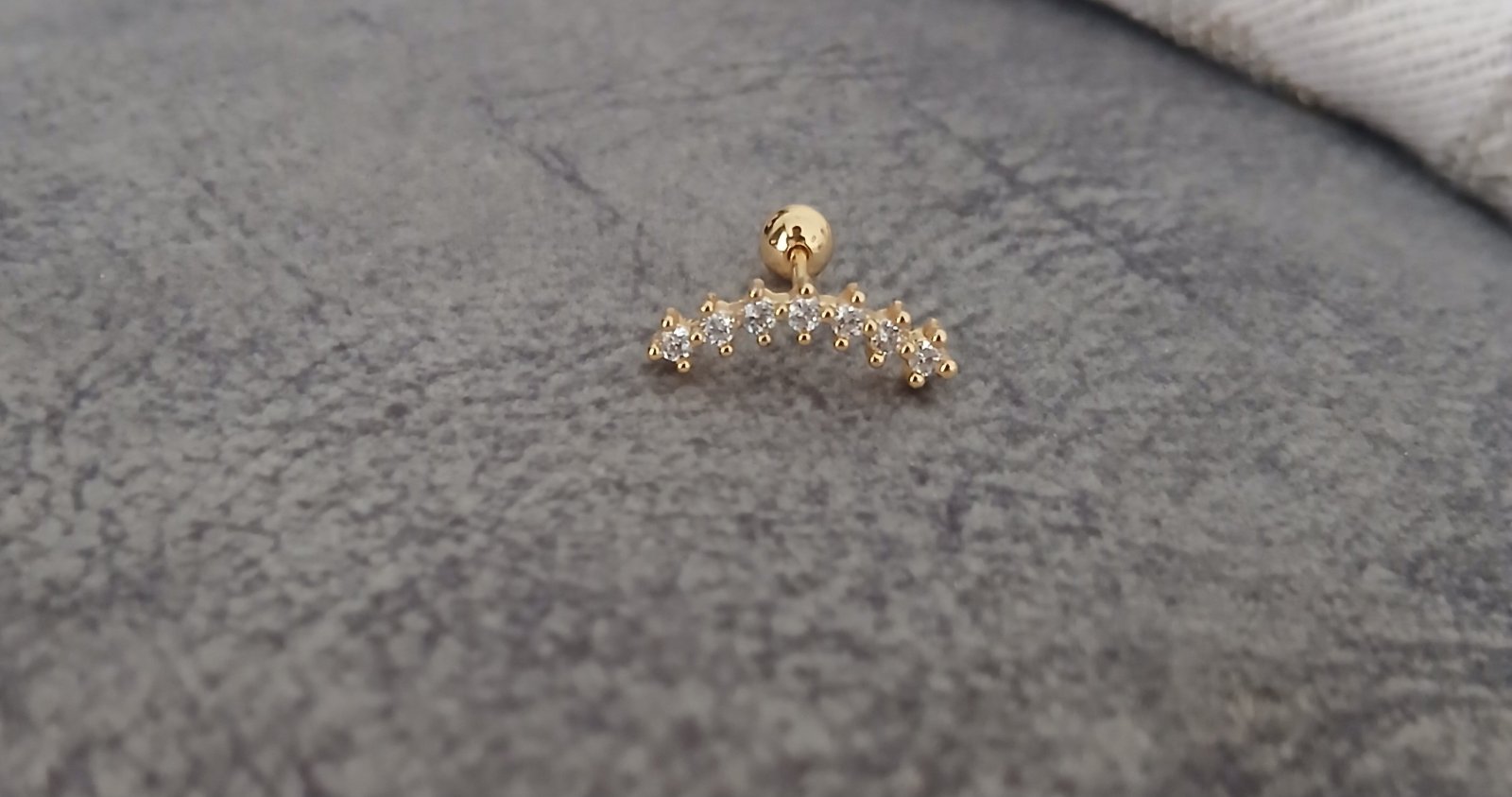Piercing strass
