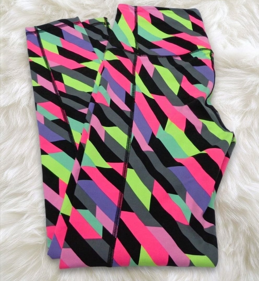 Legging Neon Multicolor Victoria's Secret VSX 