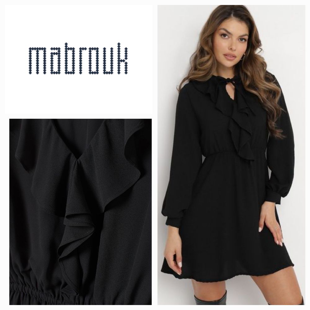 Robe noir marque mabrouk