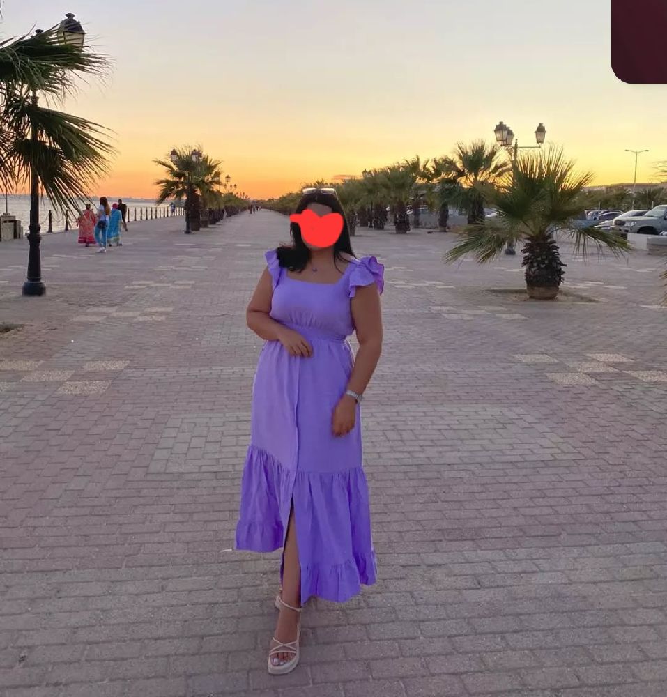 robe violet