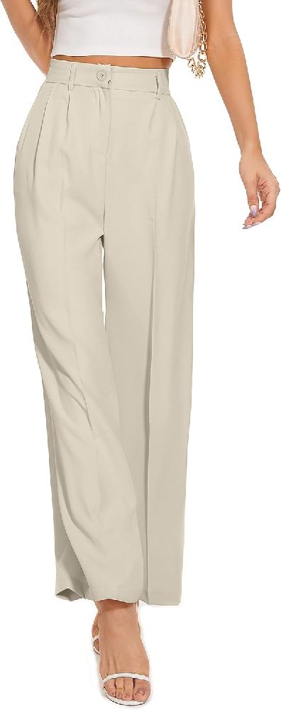 Pantalon beige marqué my moden 