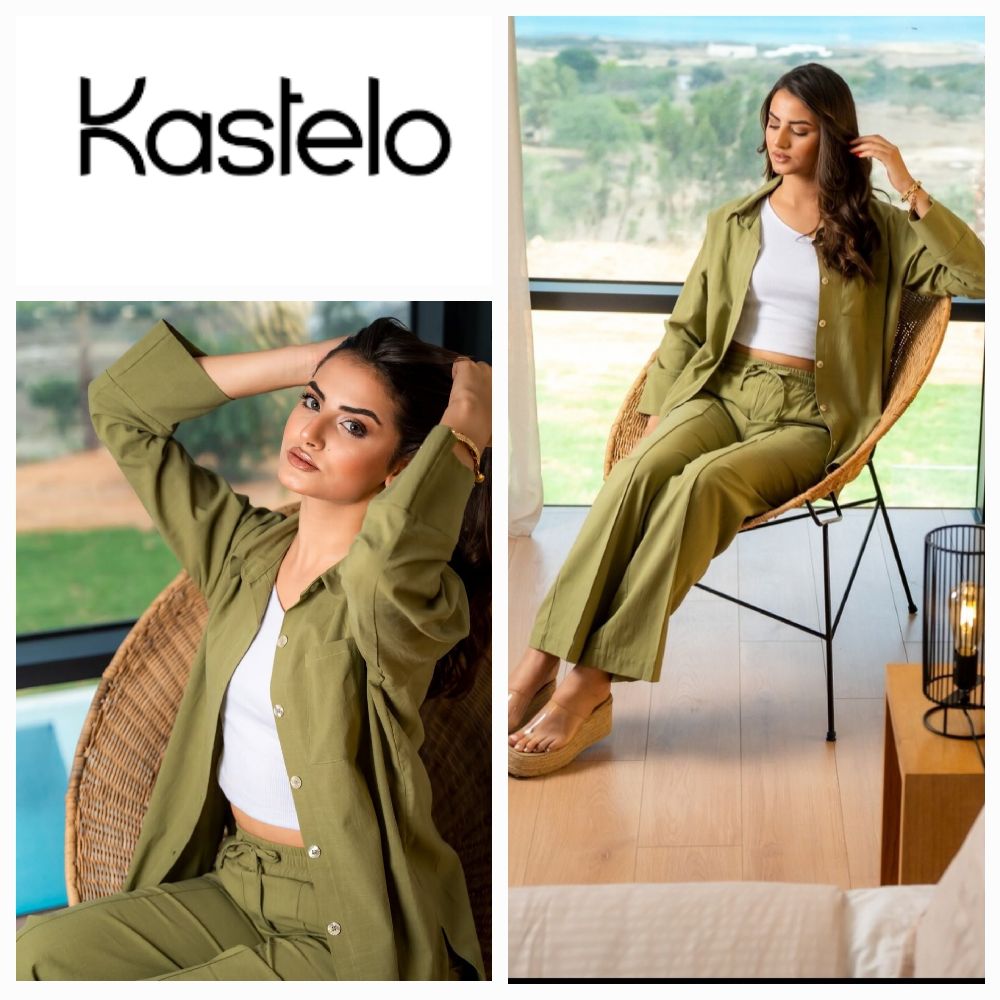 Ensemble vert mousse marqué kastelo 
