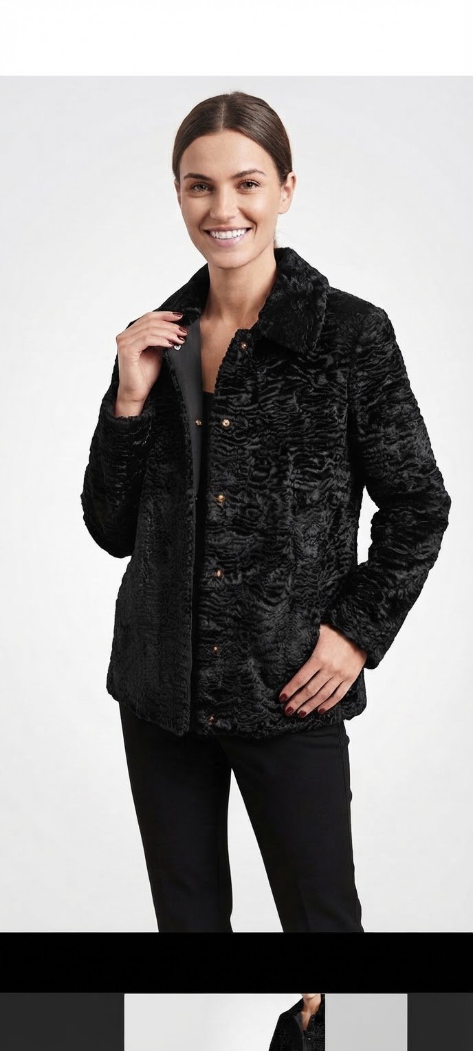 Veste / Gilet court noir – Femme Taille 40 (L)