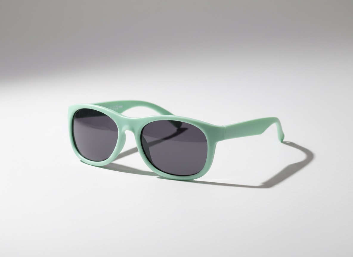 Lunettes de soleils bleu turquoise 