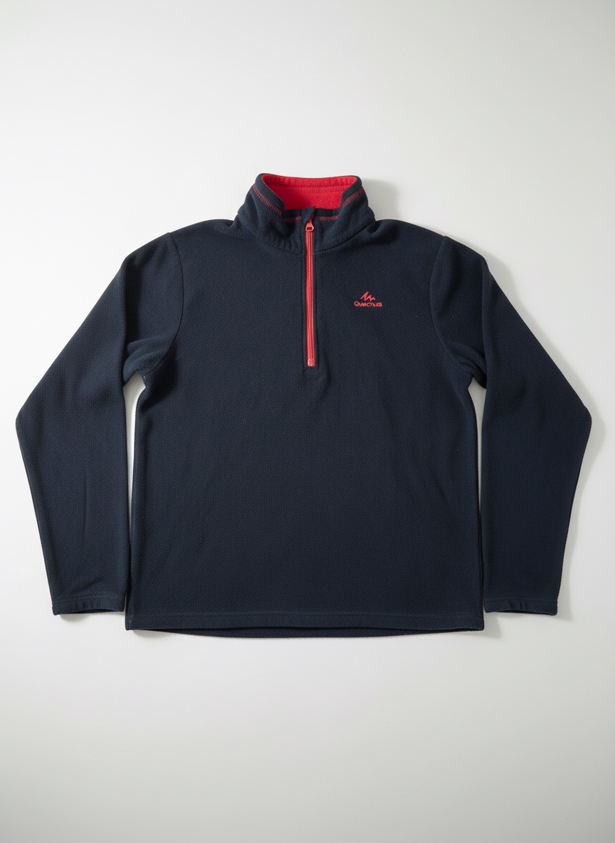 Polaire/Pull bleu 