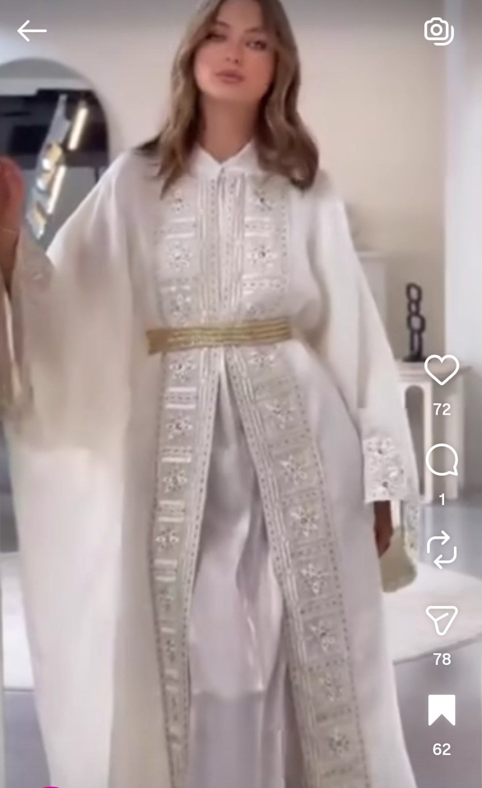 Magnifique caftan à vendre 