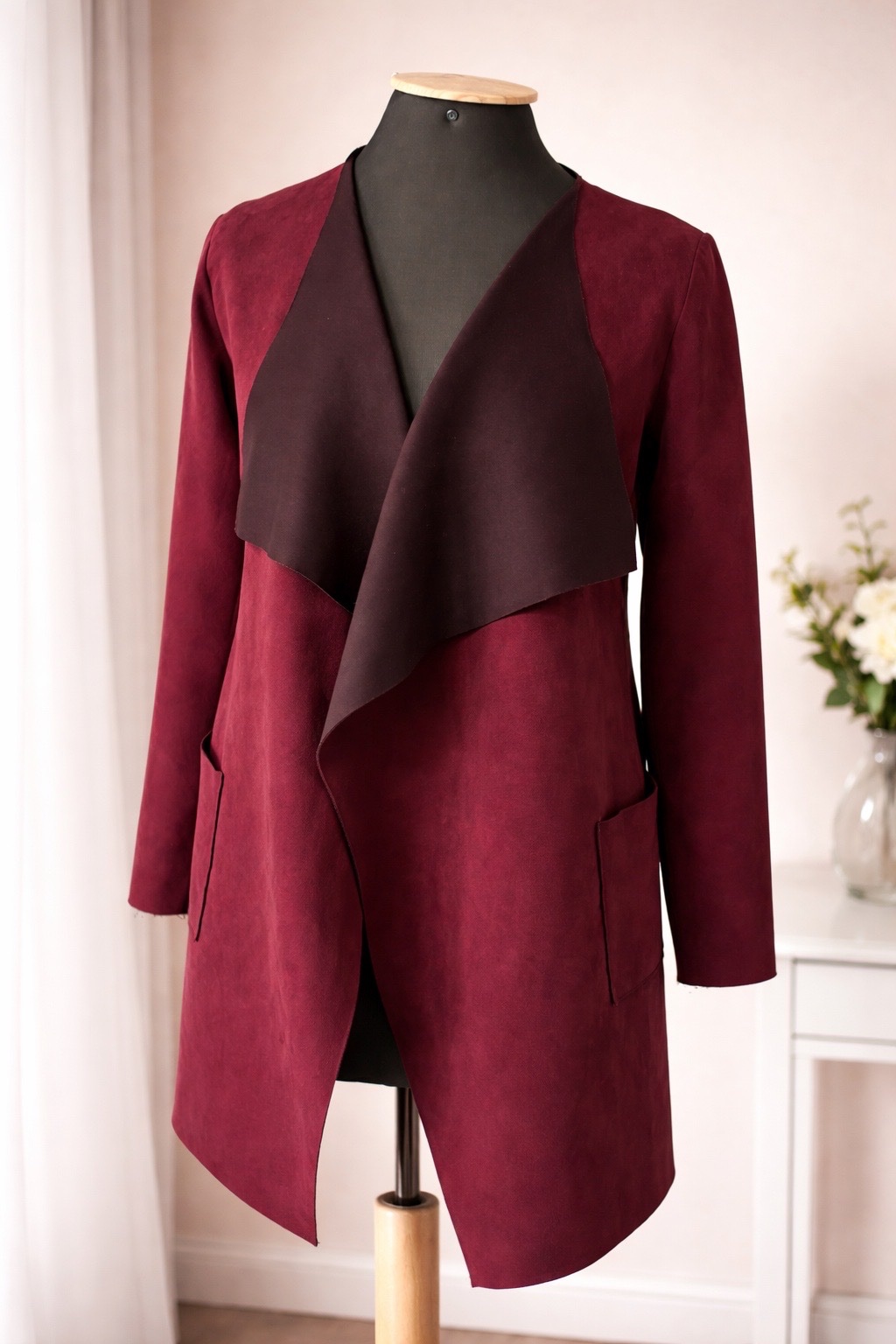 Veste bordeau ZEN