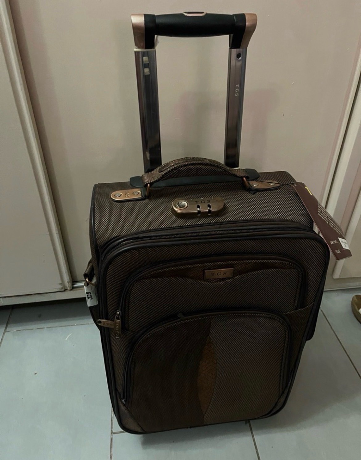 Valise marron TGS