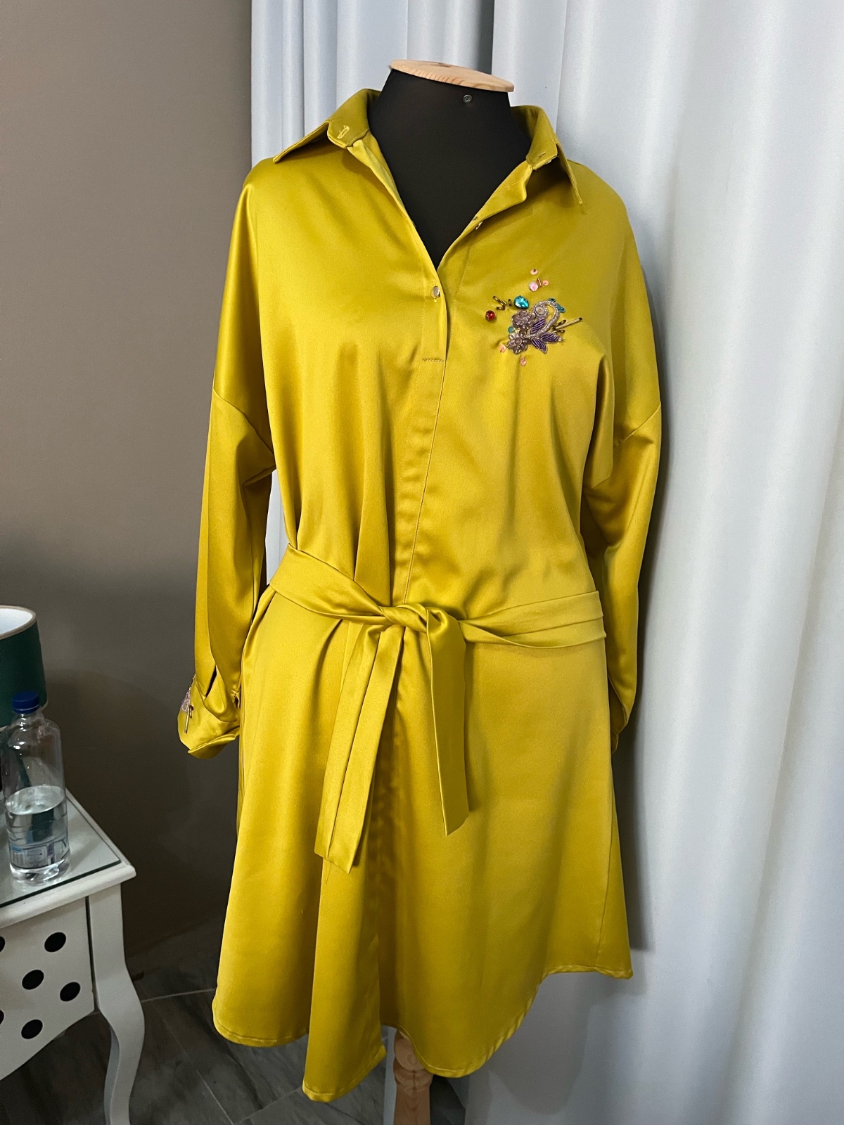 Robe jaune 