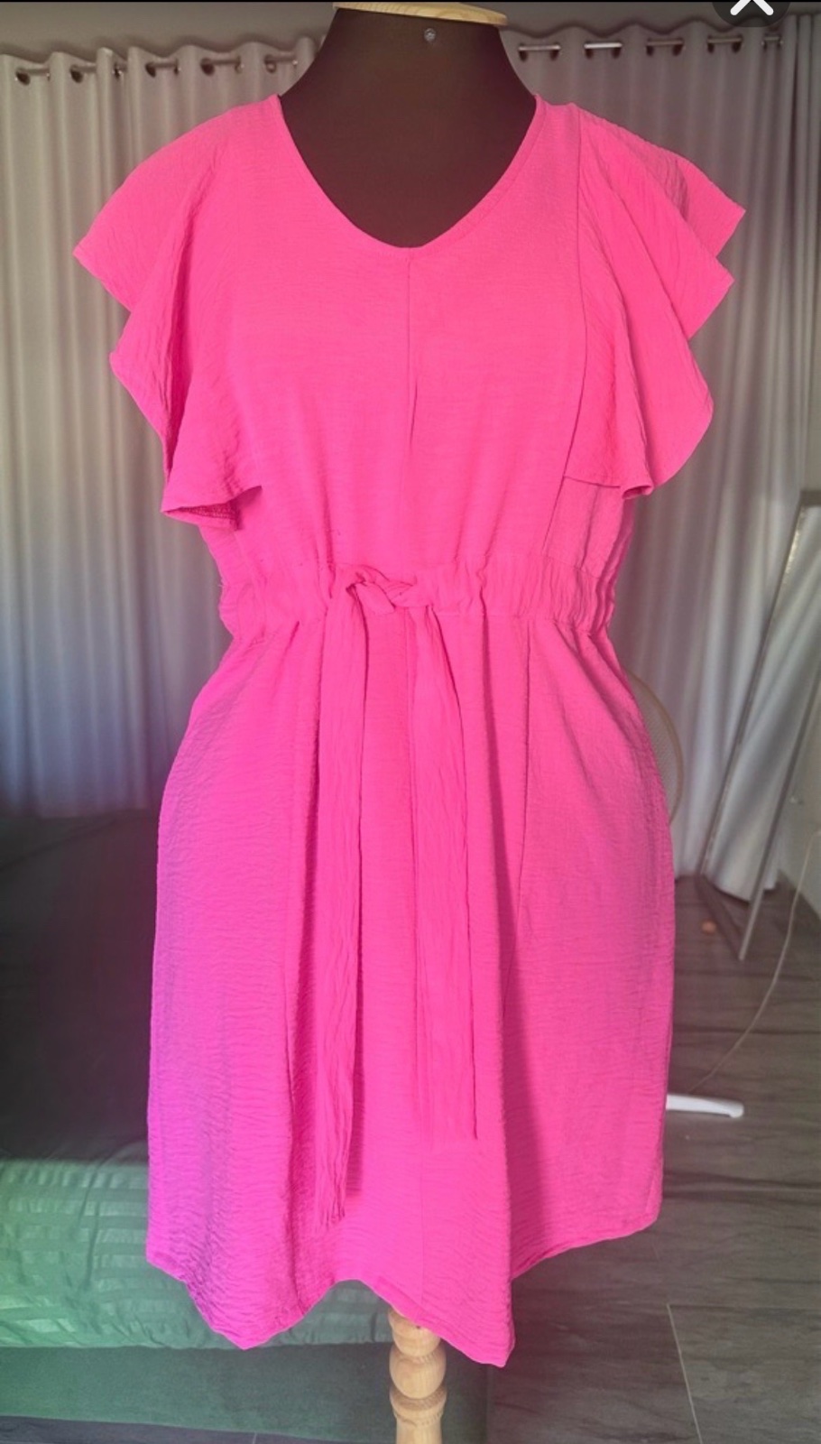 Robe rose