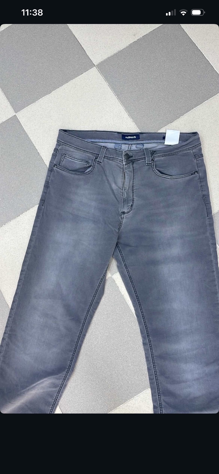 Pantalon maco gris à 55 dt