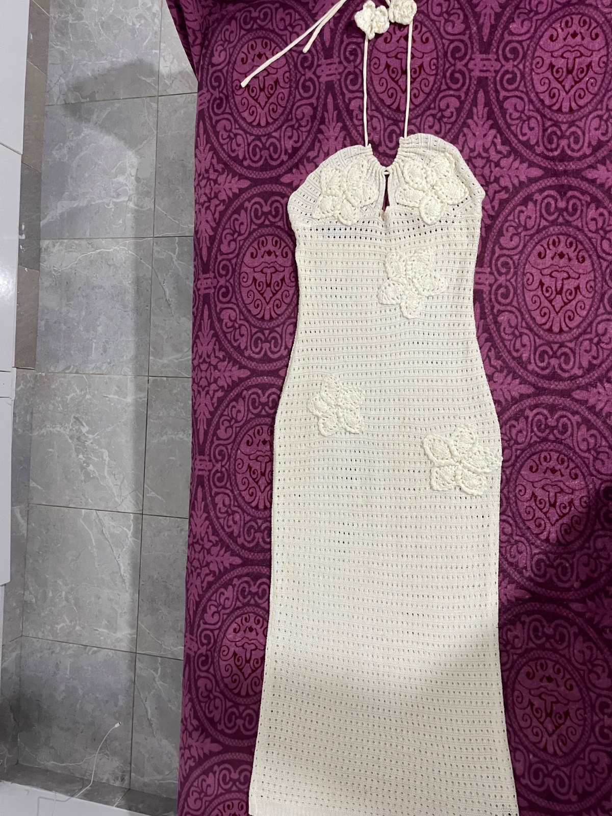 Robe en crochet a 41 DT