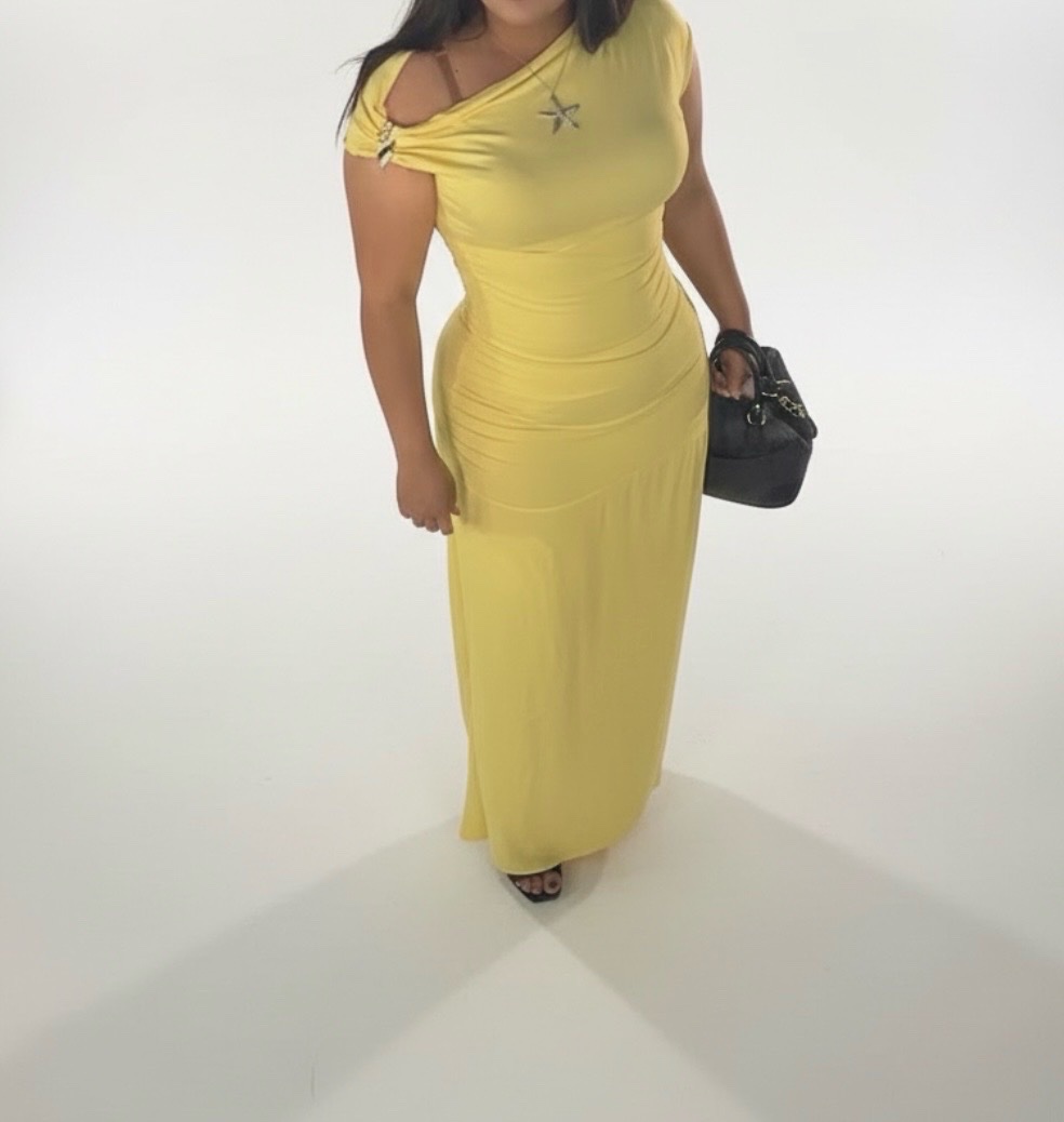 Robe jaune