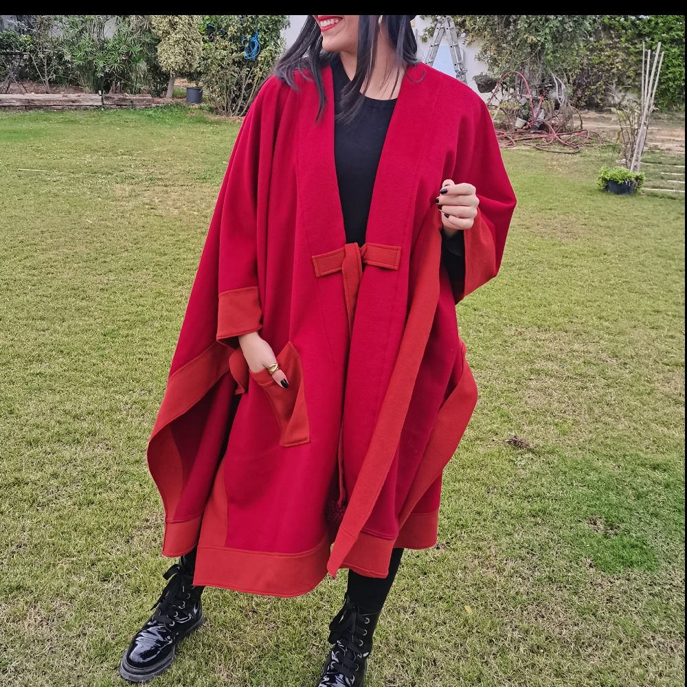 Poncho bicolore 😍💓(baisse de prix )