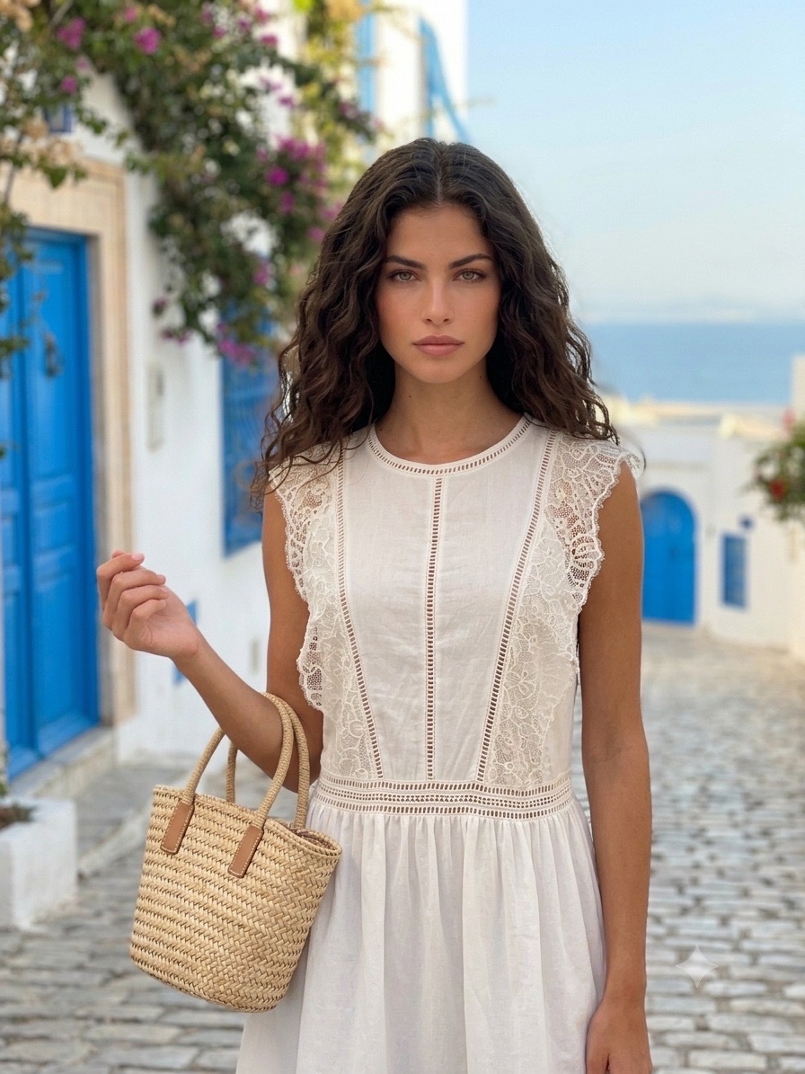 Robe blanc cassé🤍