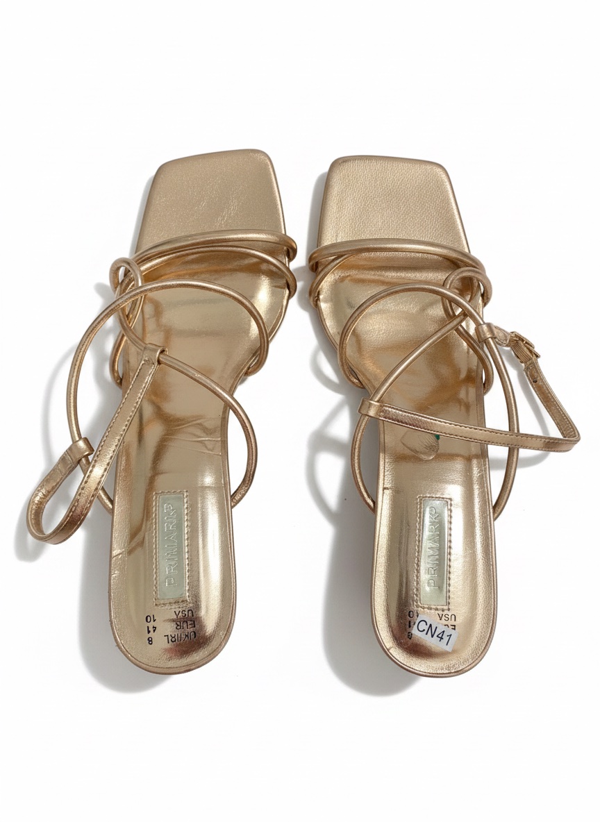 Sandales primark doré