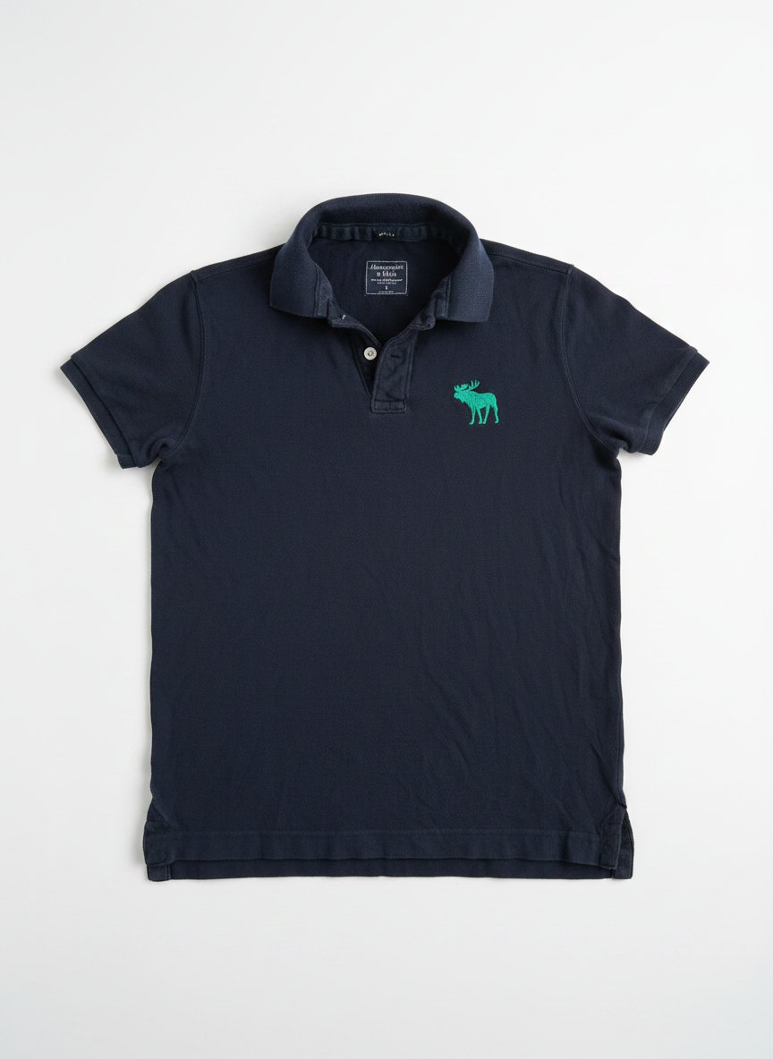 Polo Abercrombie and Fitch coupe muscle ajustée 