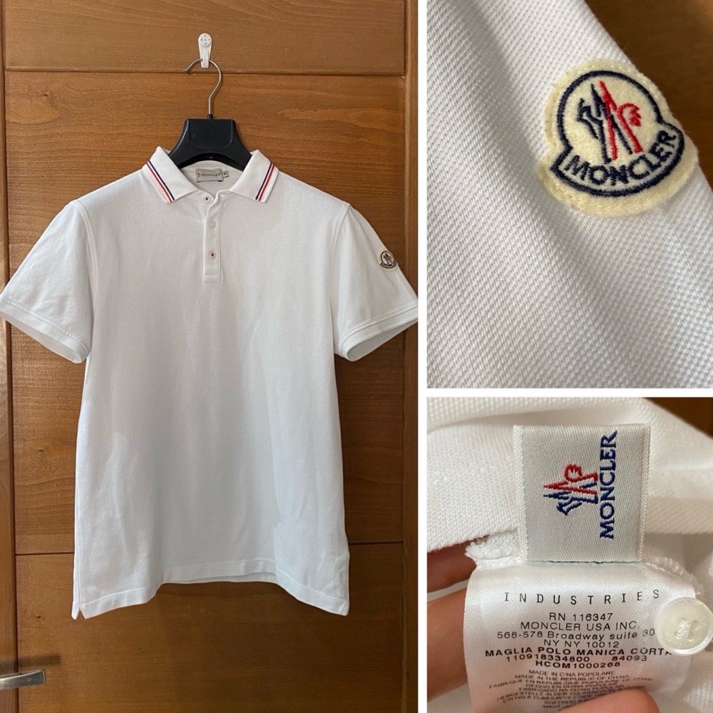 Pull MONCLER authentique à logo 