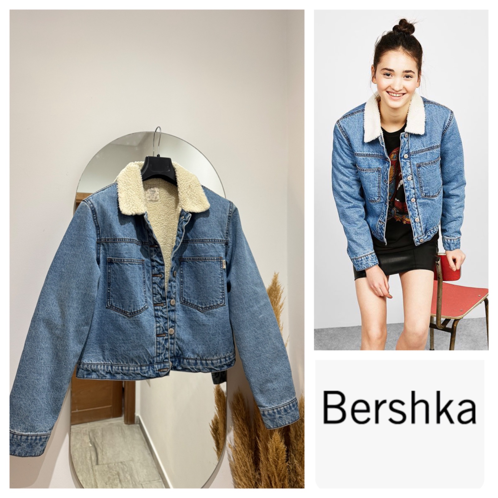 Denim jacket BERSHKA 