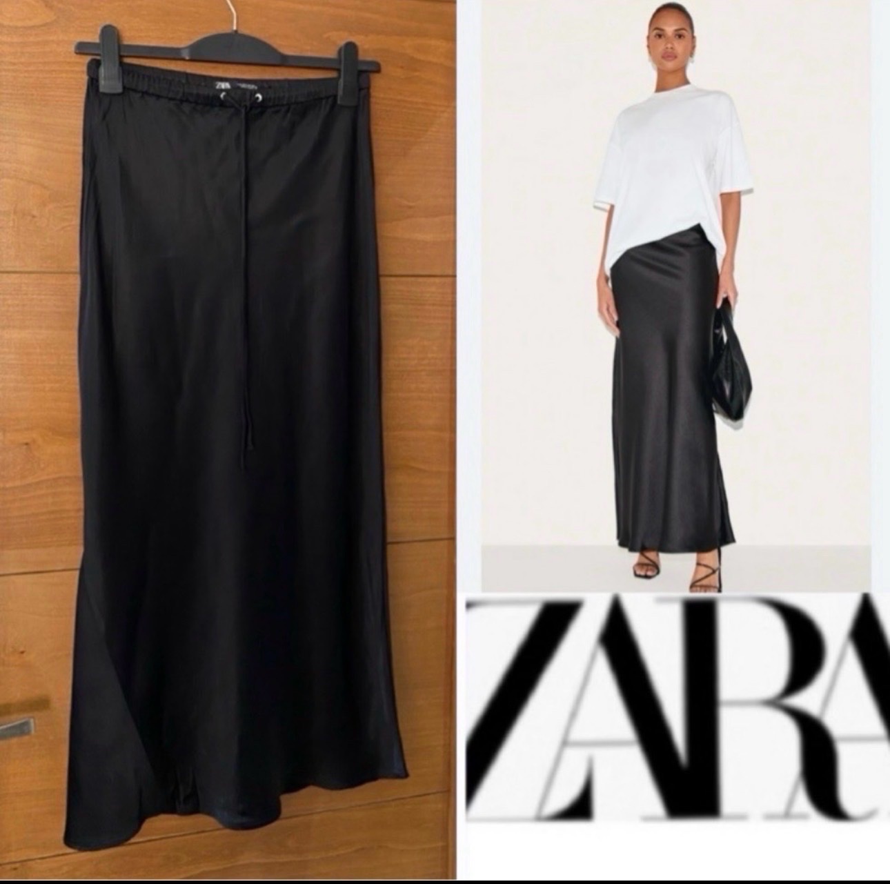 Jupe ZARA taille haute 