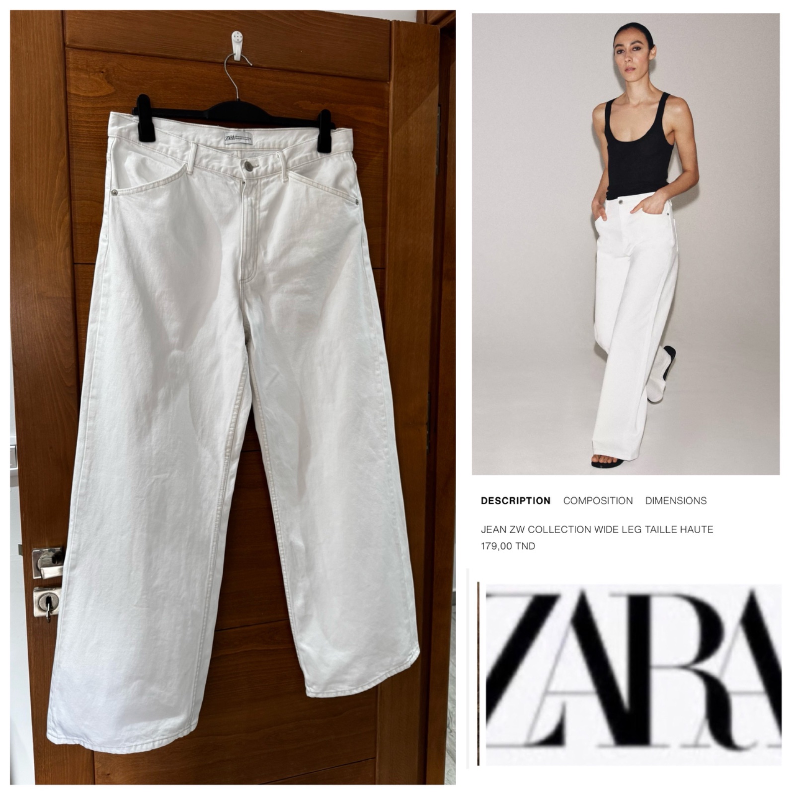 Jean ZARA taille haute 
