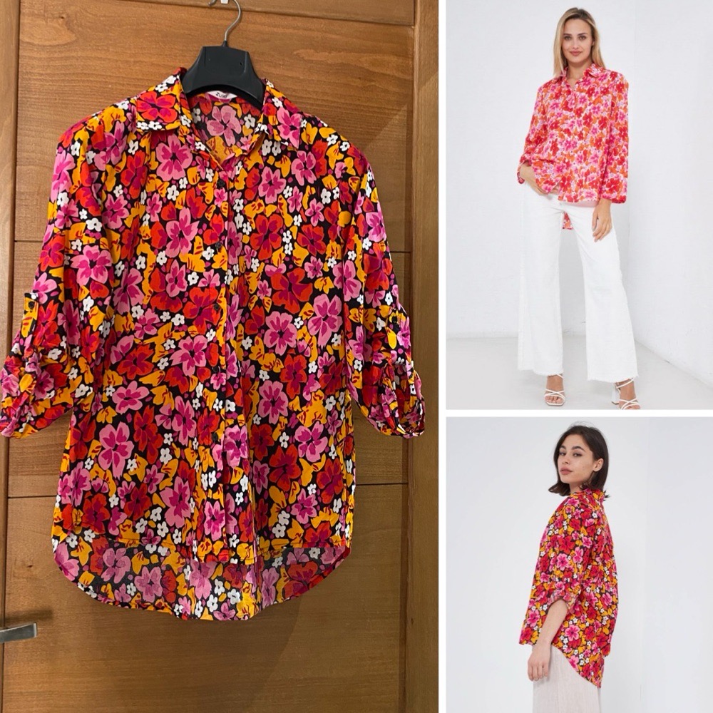 blouse floral tt neuf 💕💕