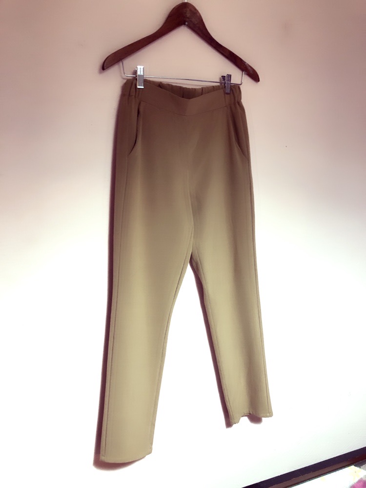 Pantalon taille haute lycra  +pull long S/M