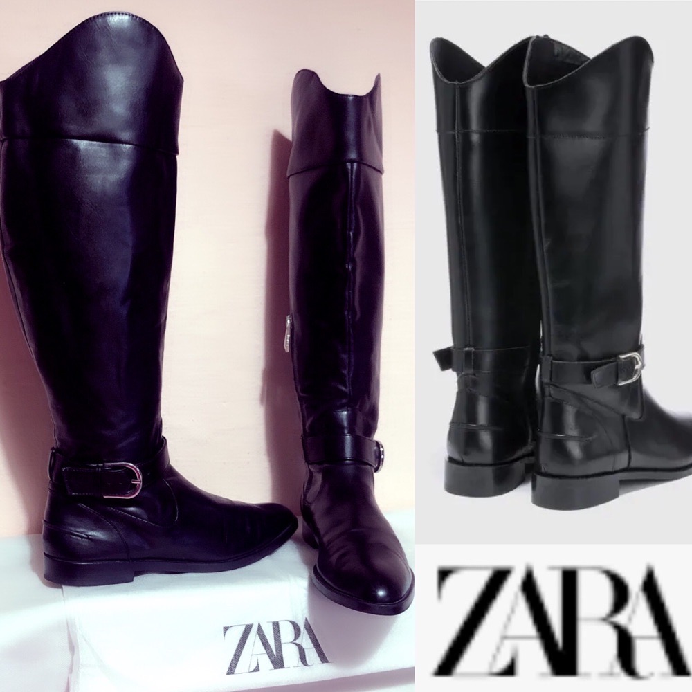 zara botte femme