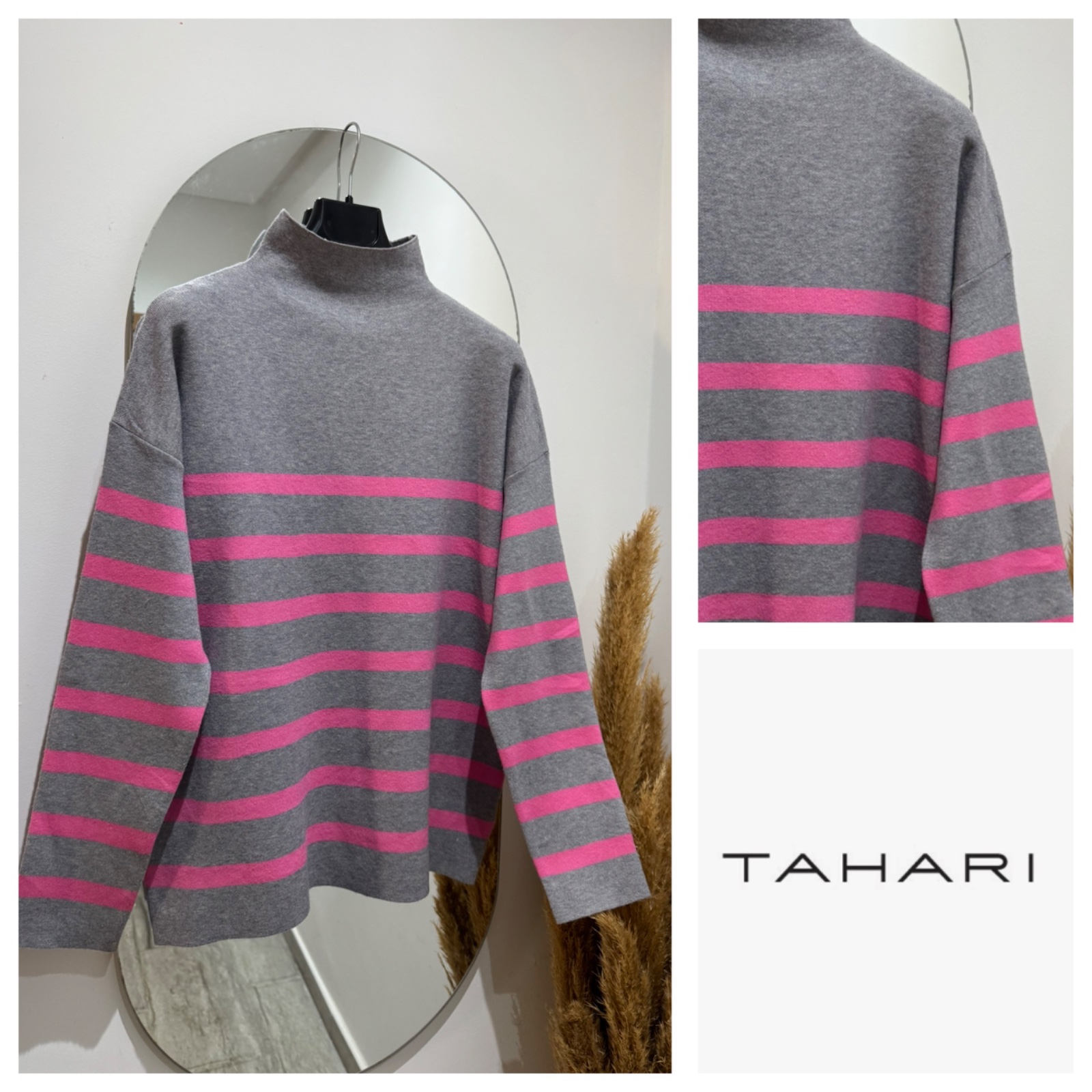 Pull Tahari à rayures 