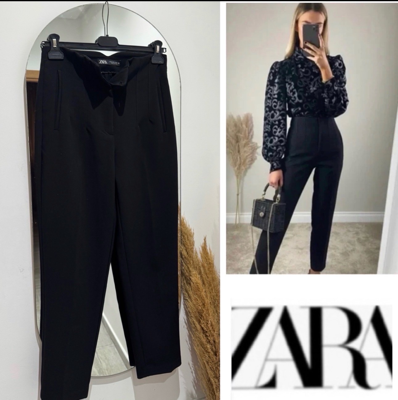MWT ZARA high waisted
