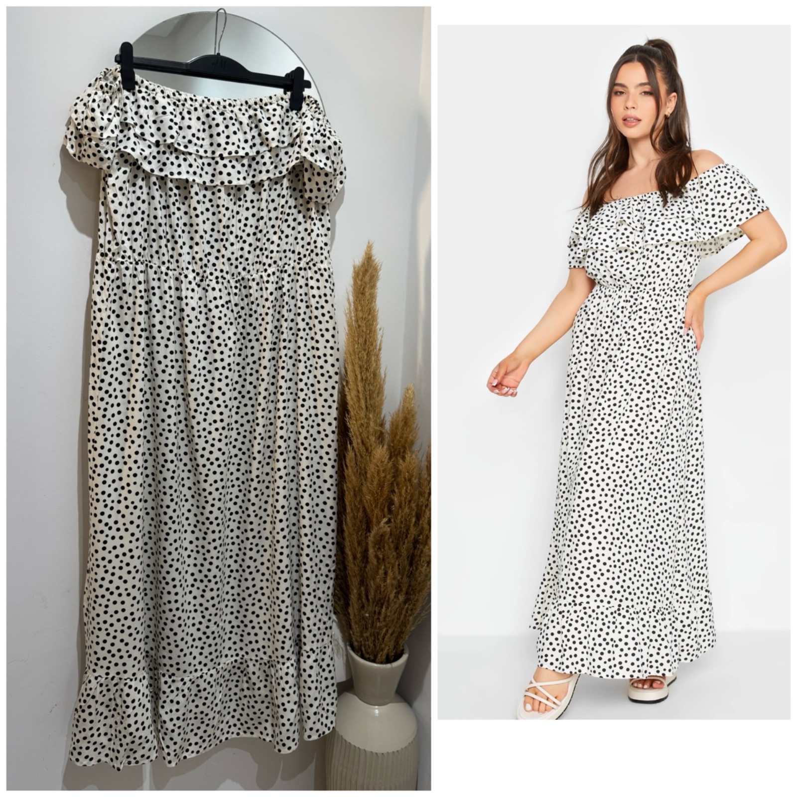 Robe maxi polkadots 