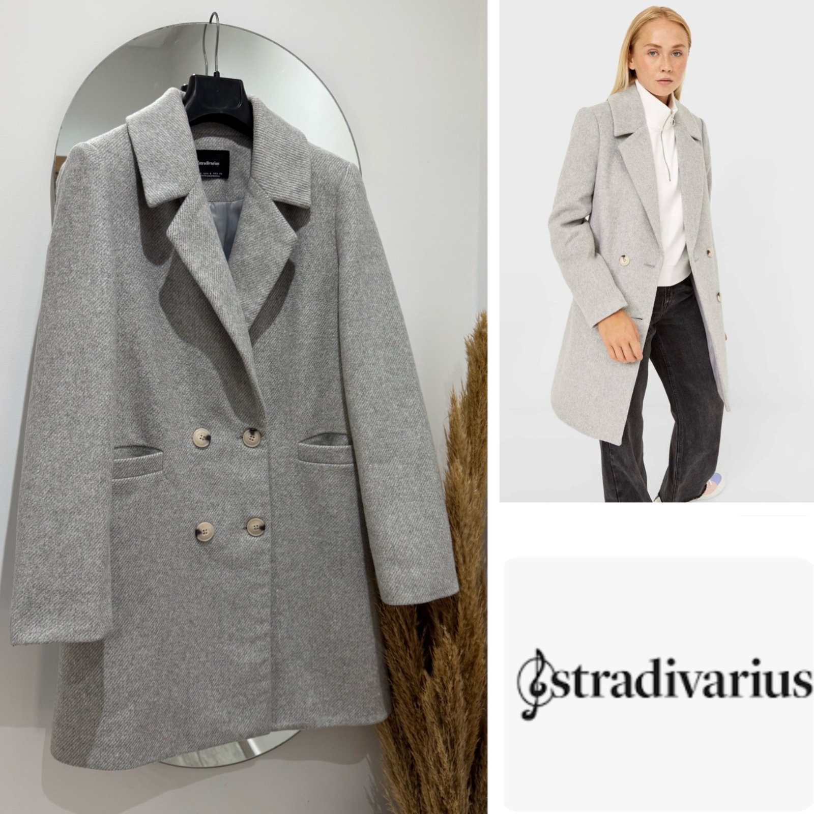 Manteau stardivarus double boutonnage 
