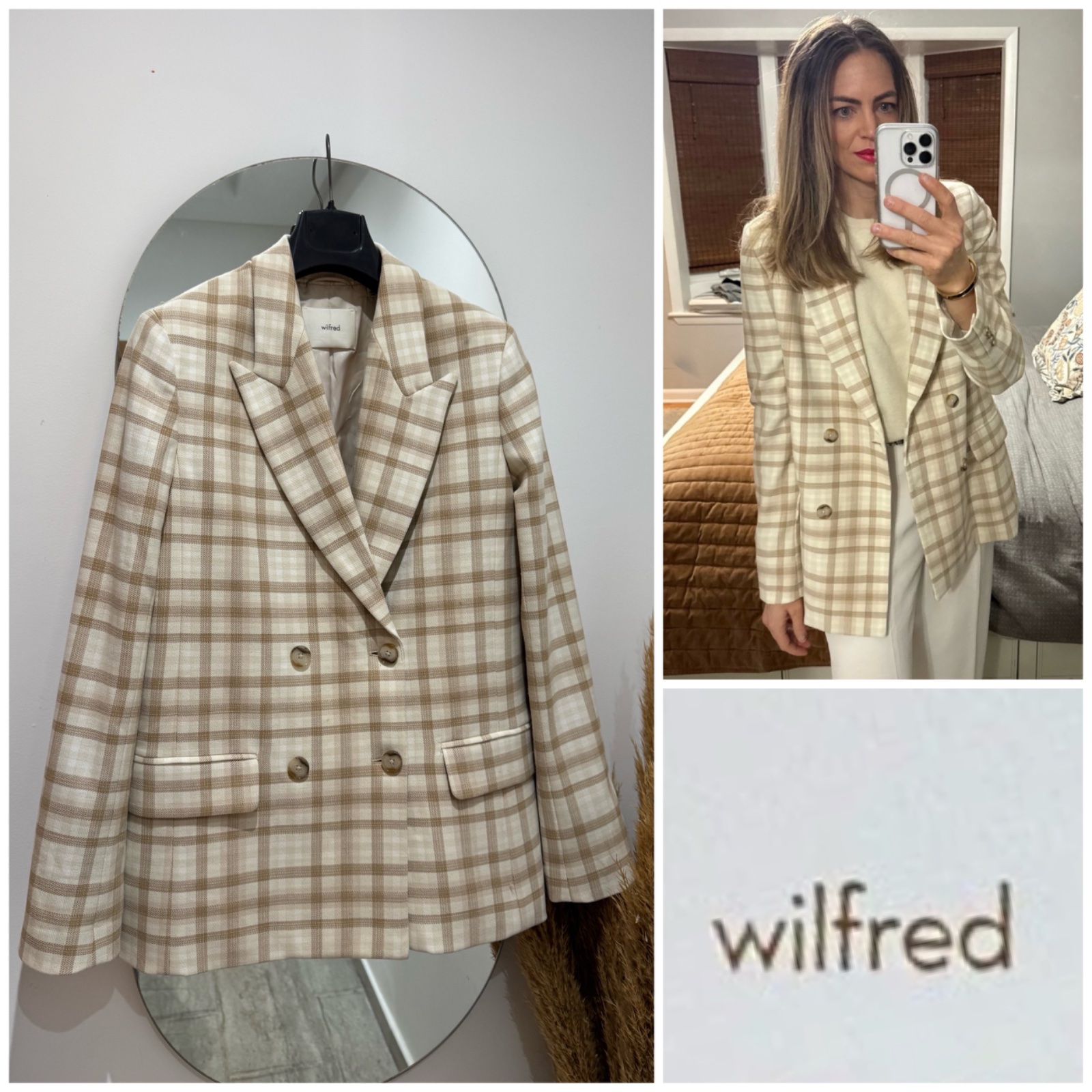Blazer WILFRED boutonnage croisè 