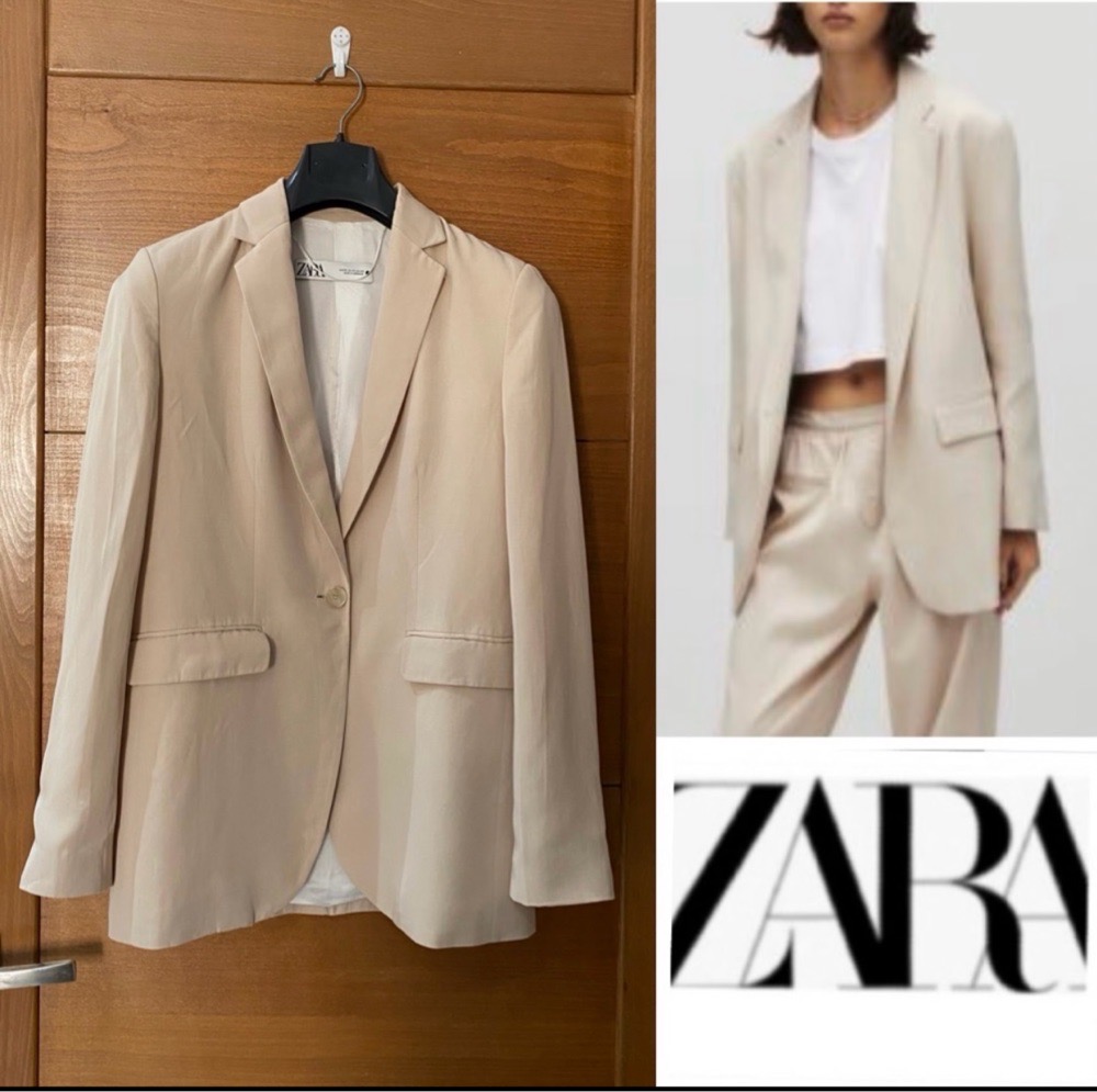 Blazer ZARA beige crême  
