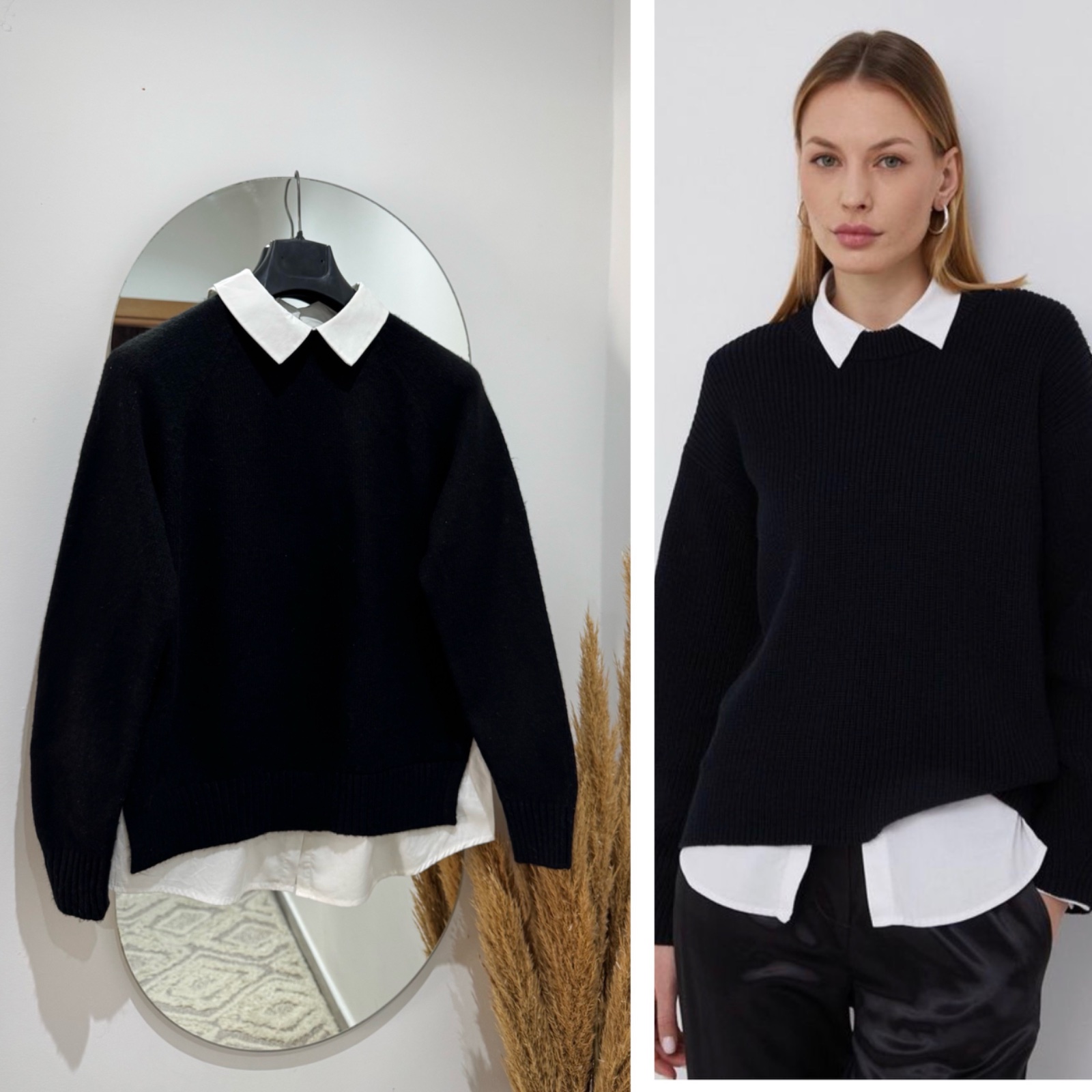 Pull chemise 
