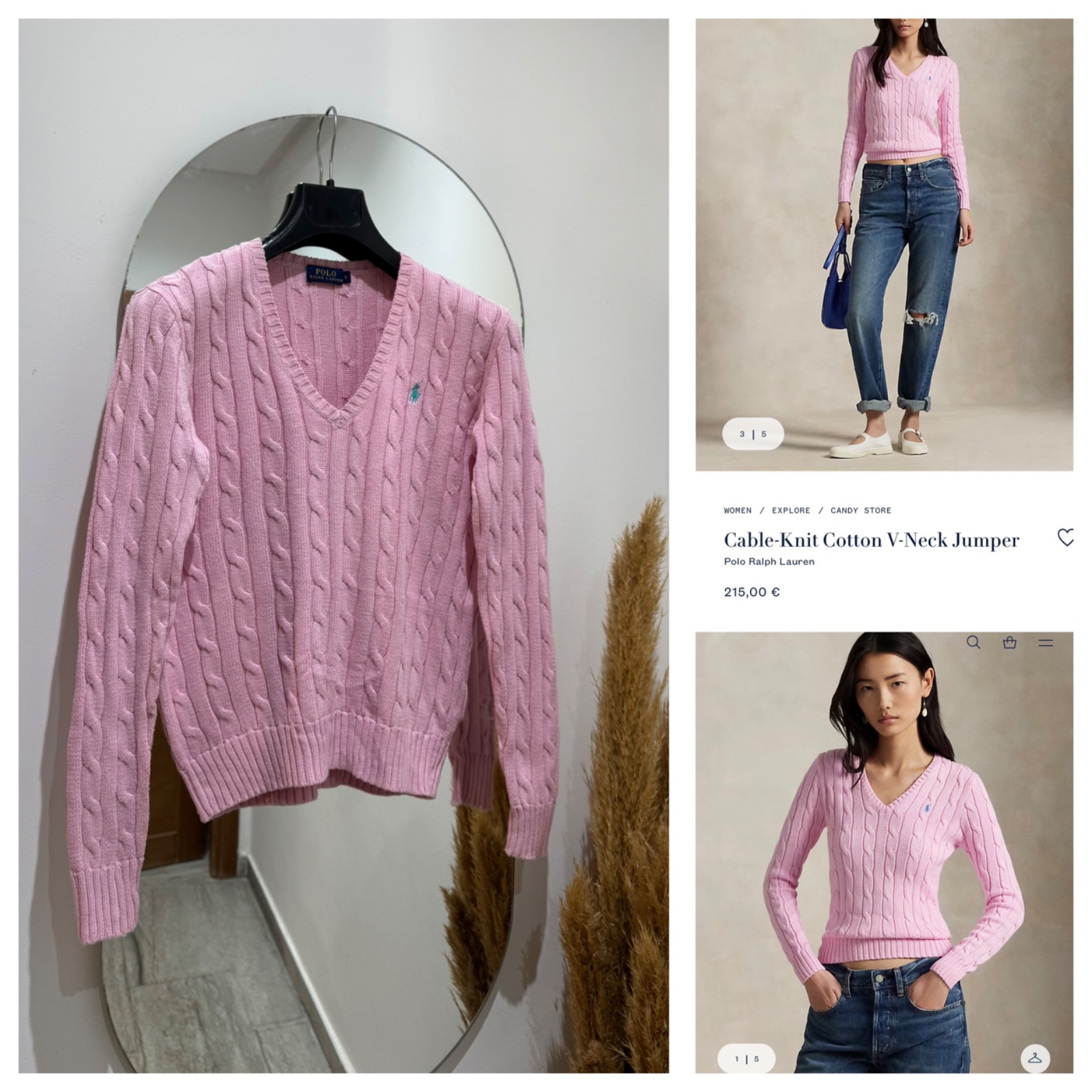 Pull RALPH LAUREN authentique à logo 