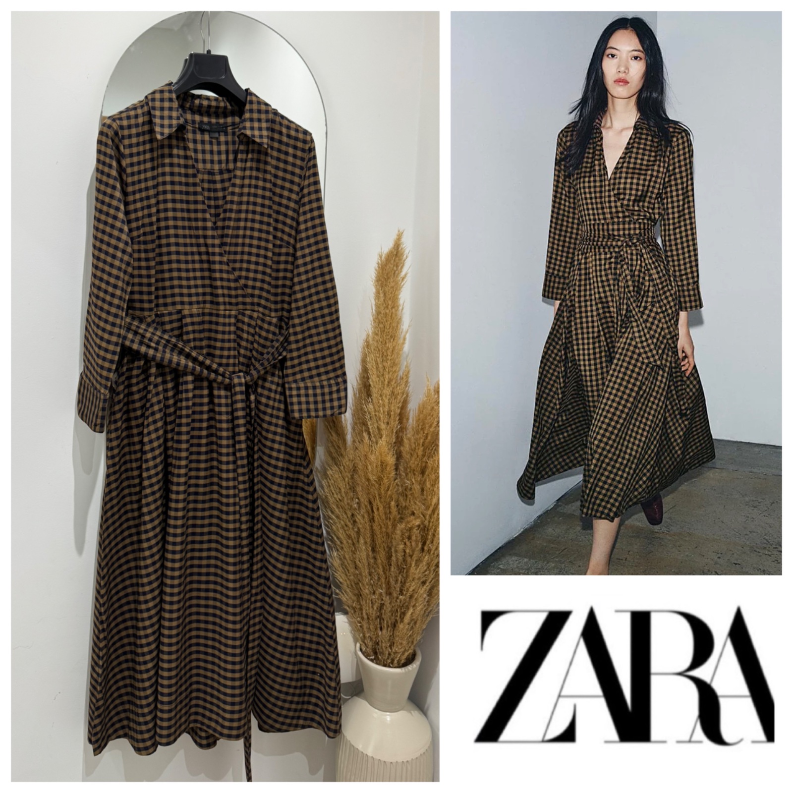 Robe NV ZARA à ceinture tt neuve 