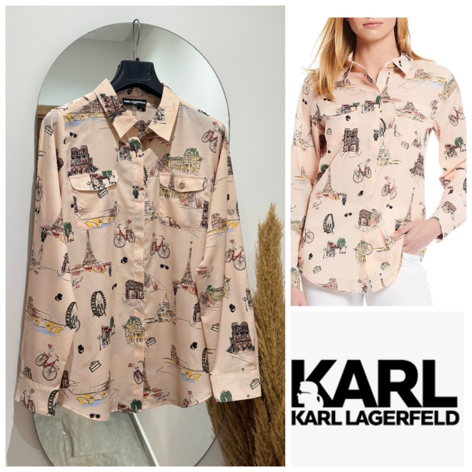 Blouse KARL LAGERFELED tt neuve 