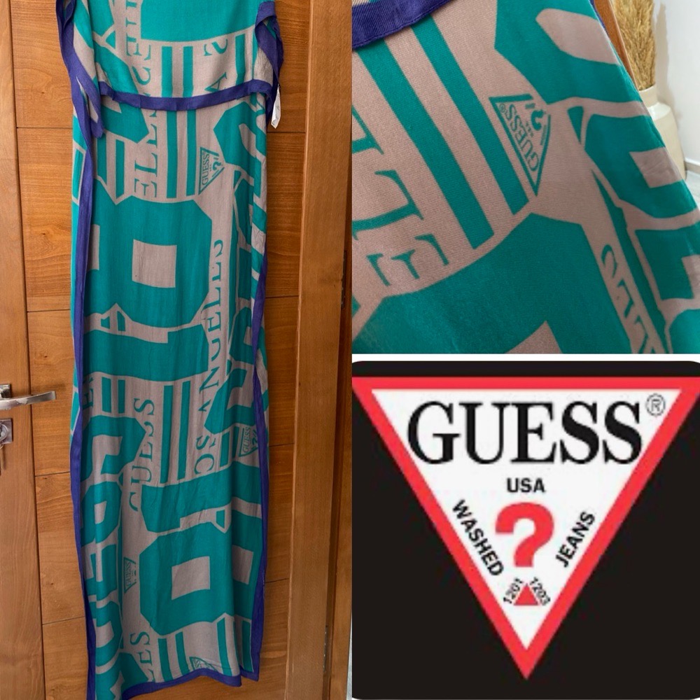 echarpe GUESS grand format à logo 