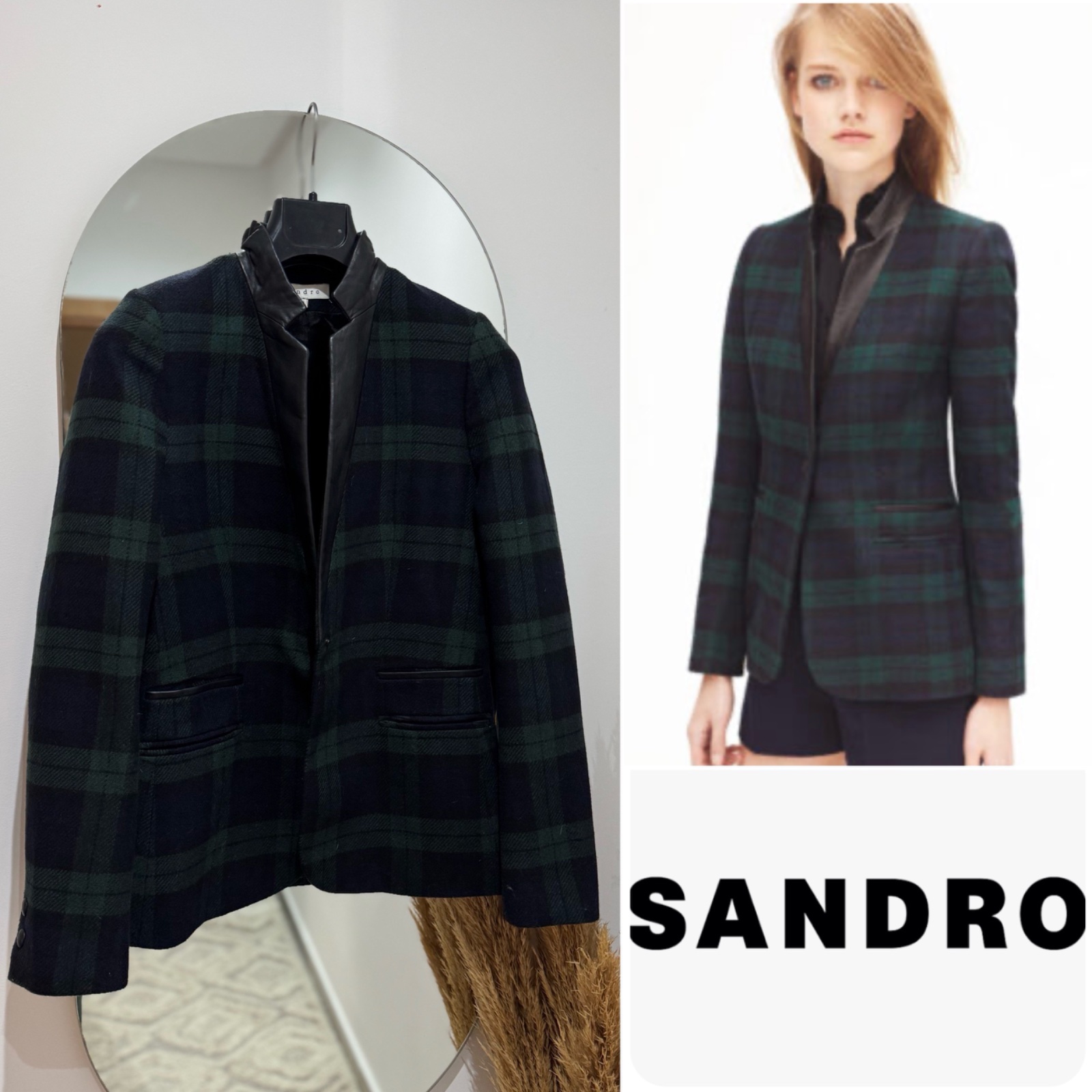 Blazer SANDRO avec laine 