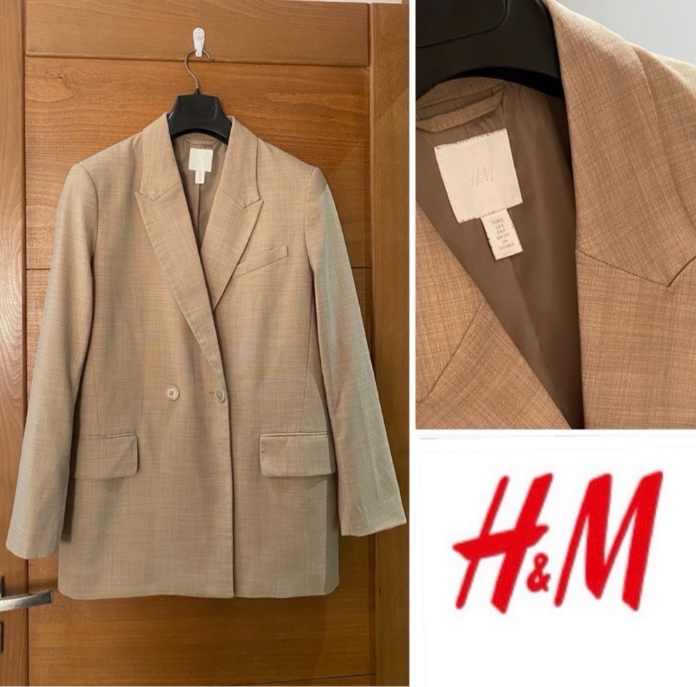 Blazer H&M double boutonnage 