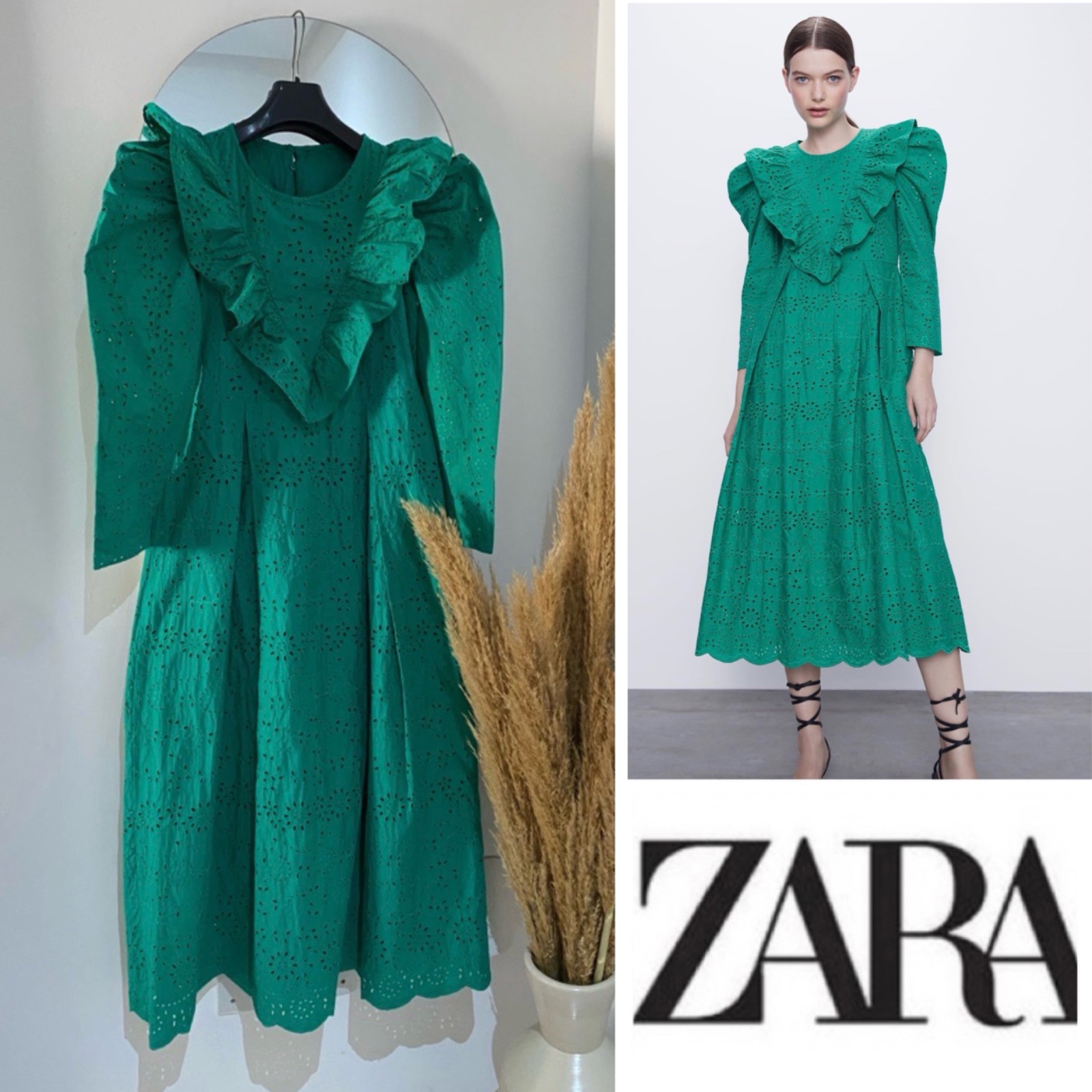 Robe ZARA Broderie anglaise 