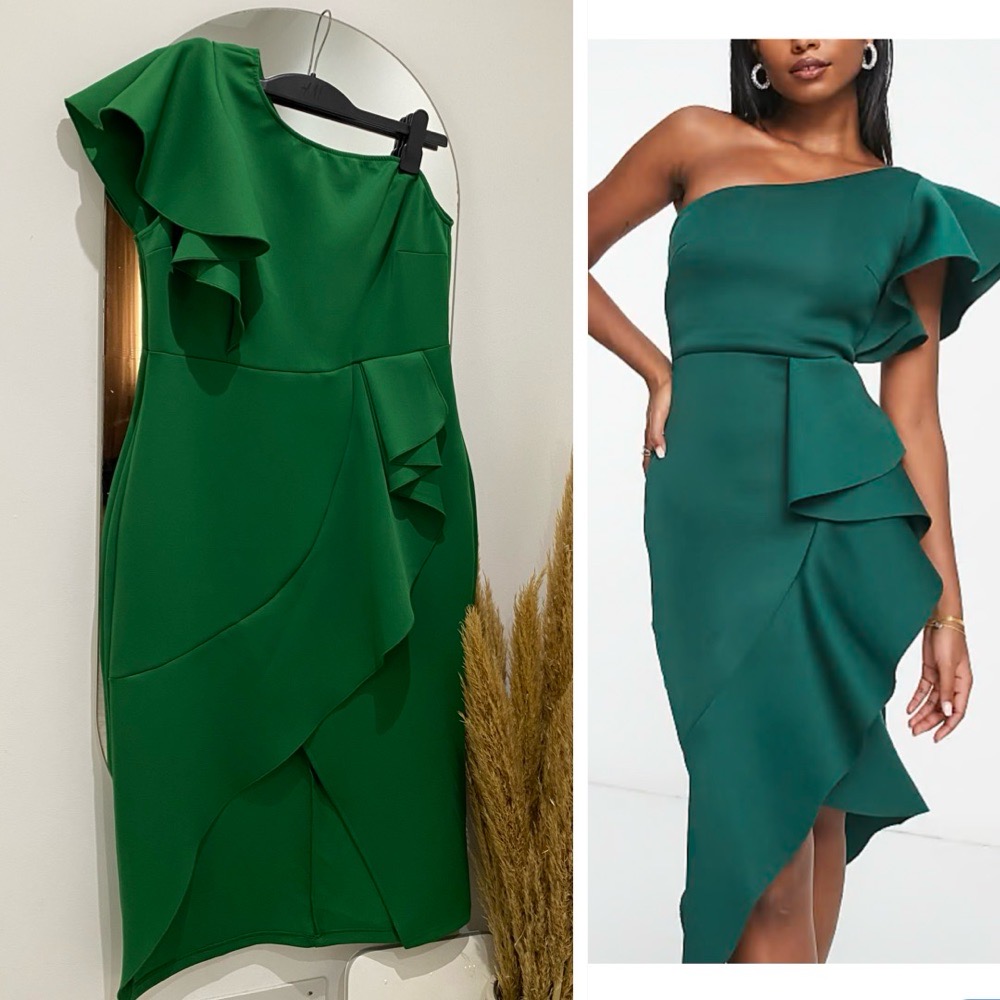 Robe à volants /off shoulder