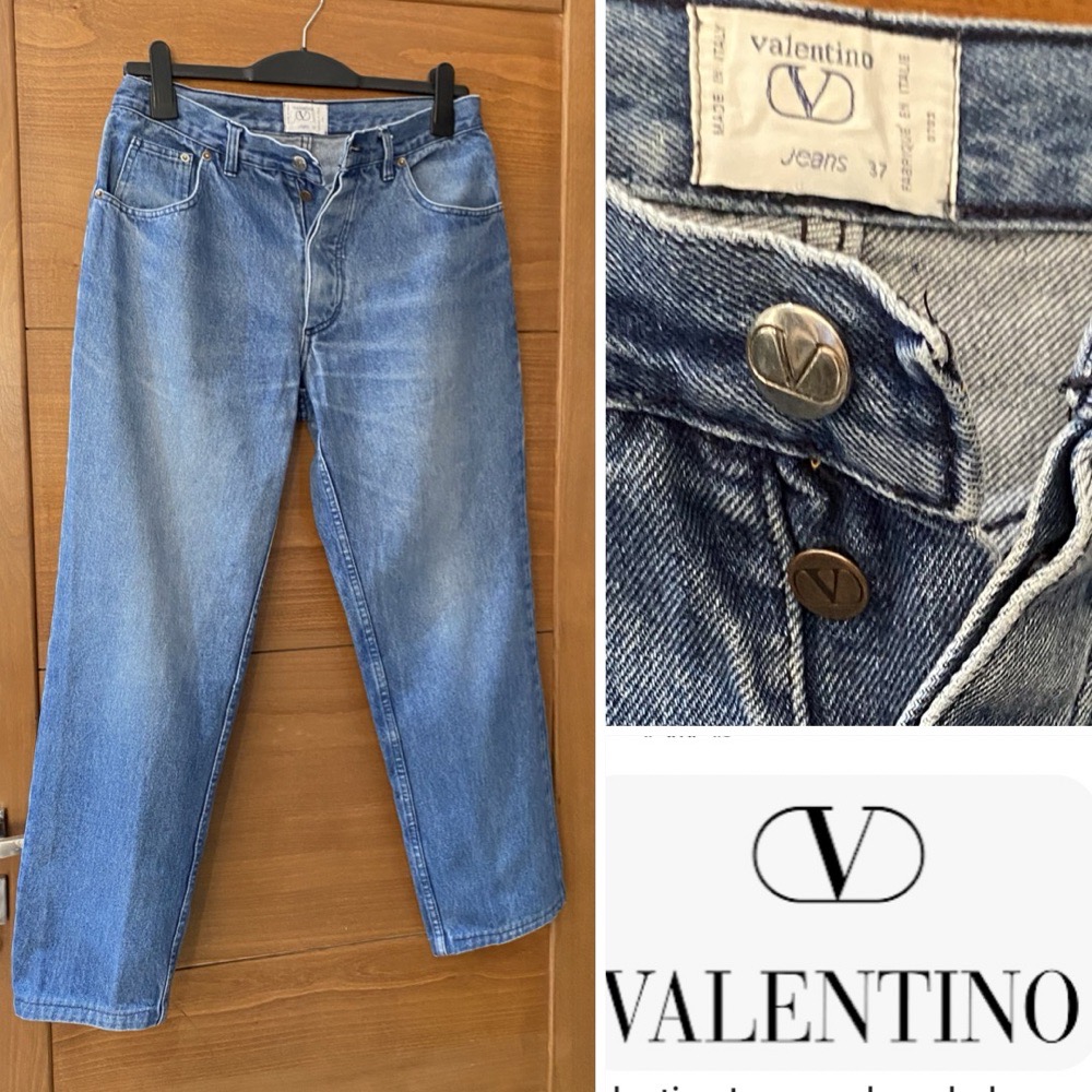 Jeans VALENTINO authentique à logo 