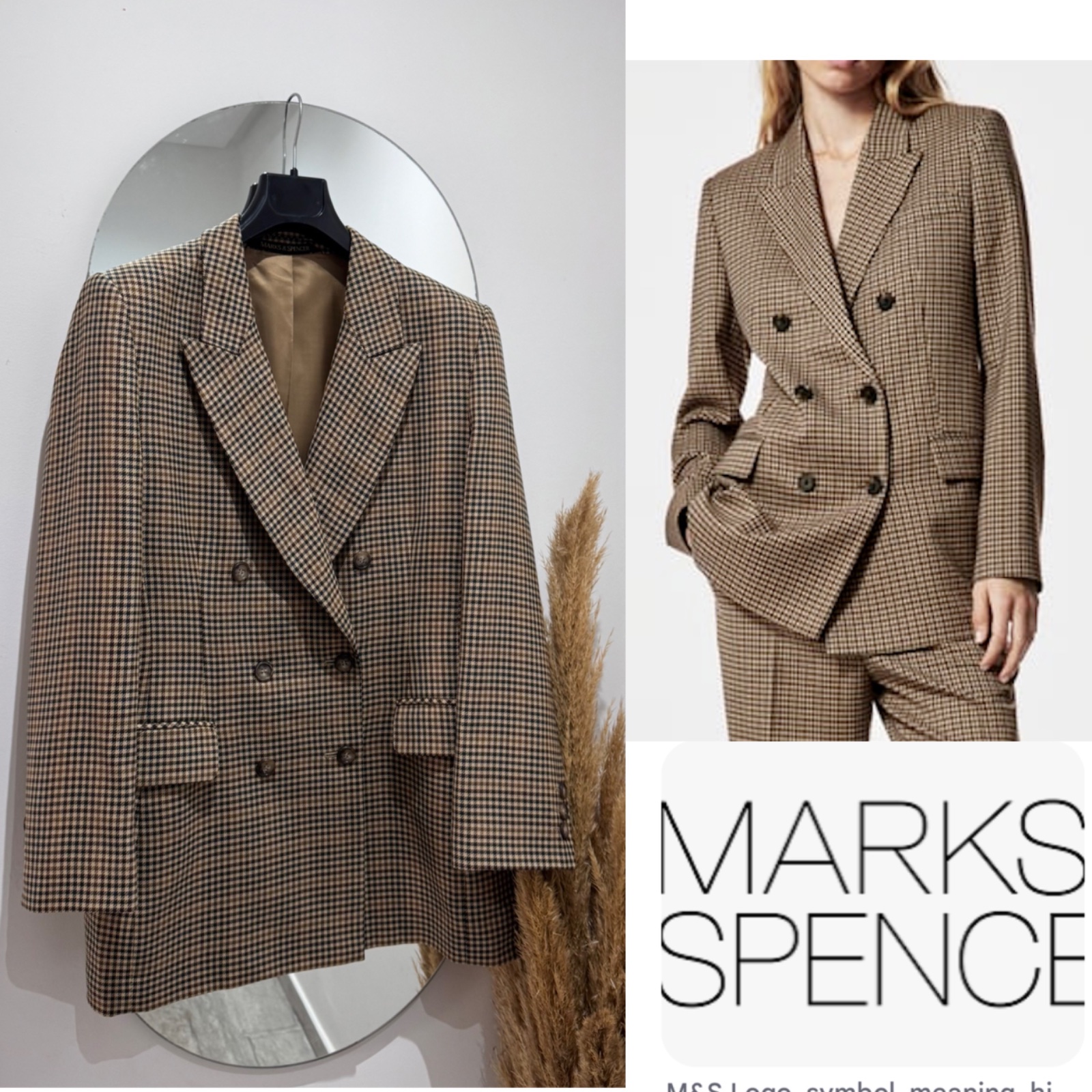 Blazer MARKS &SPENCE 100% laine tt neuve 