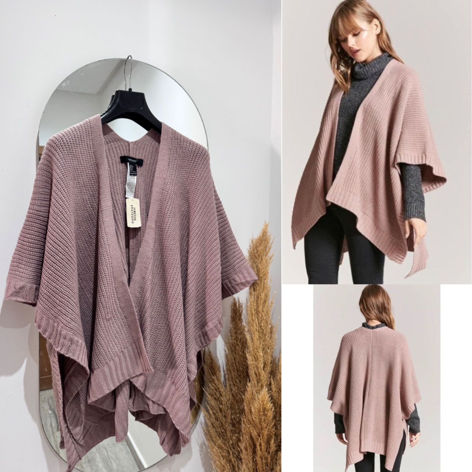 Cardigan violet pastel forever tt neuve 