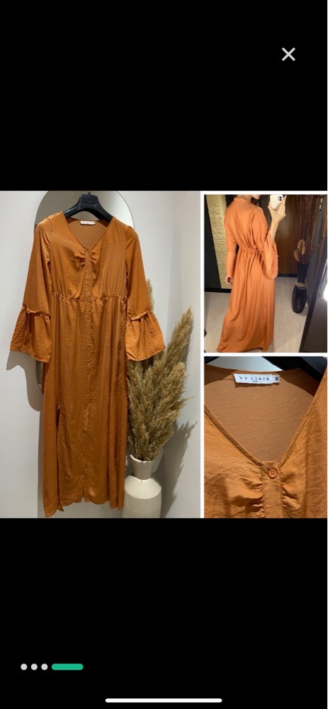 Robe maxi trés fluide by clara paris 
