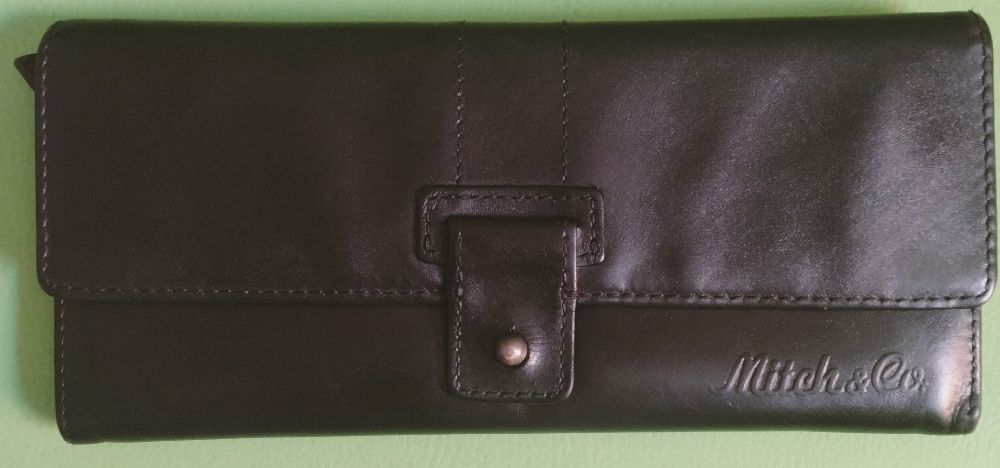 Portefeuille en cuir 